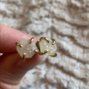 Adorable gemstone handmade earrings from Denver